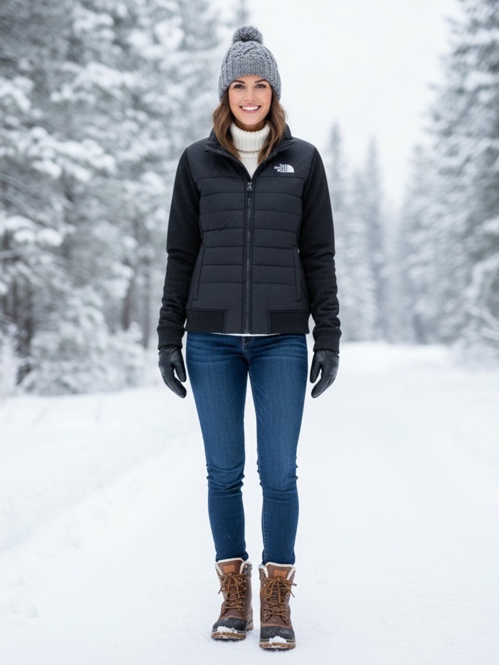 The North Face Women’s Mashup Black Insulated Jacket S